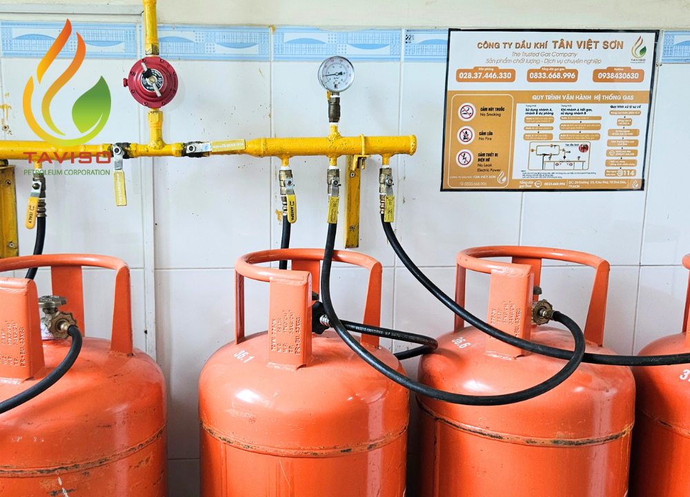 Hệ Thống Gas Công Ty Tân Việt Sơn