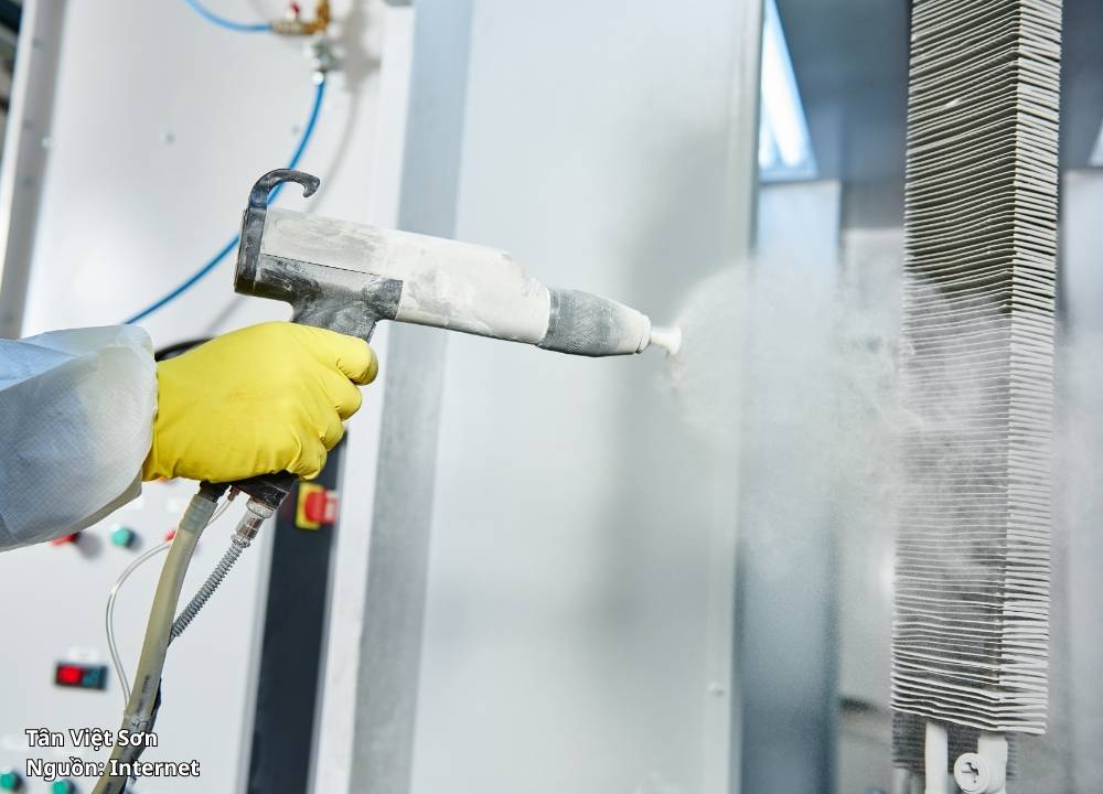 Cấp Gas LPG Cho Hệ Thống Sơn Tĩnh Điện