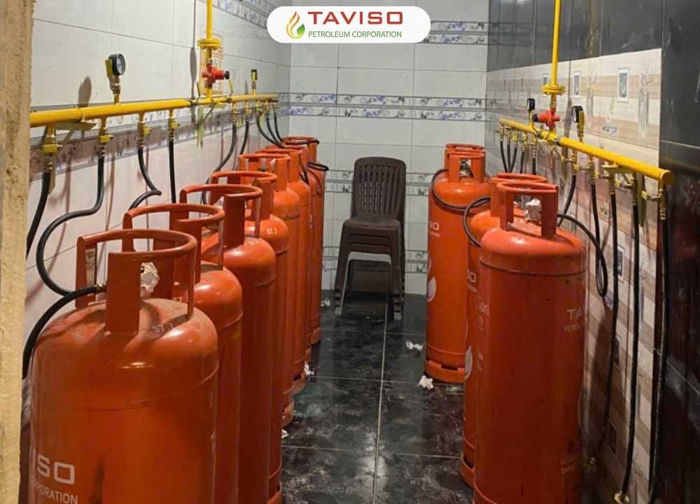 Tân Việt Sơn, TAVISO, So sánh ưu nhược điểm của việc sử dụng gas bình và gas tổng 