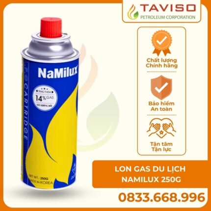 Lon Gas Du Lịch Namilux 250g