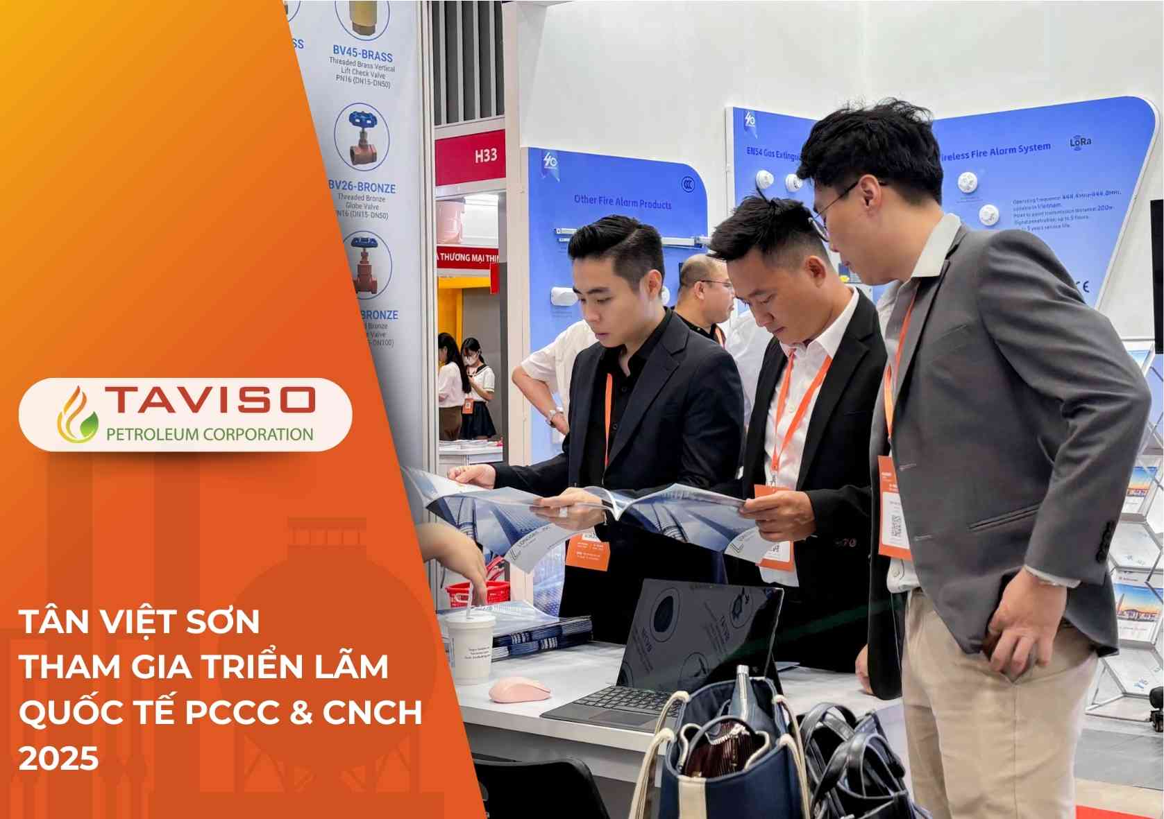 Tân Việt Sơn tham gia Triển lãm quốc tế PCCC&CNCH 2025