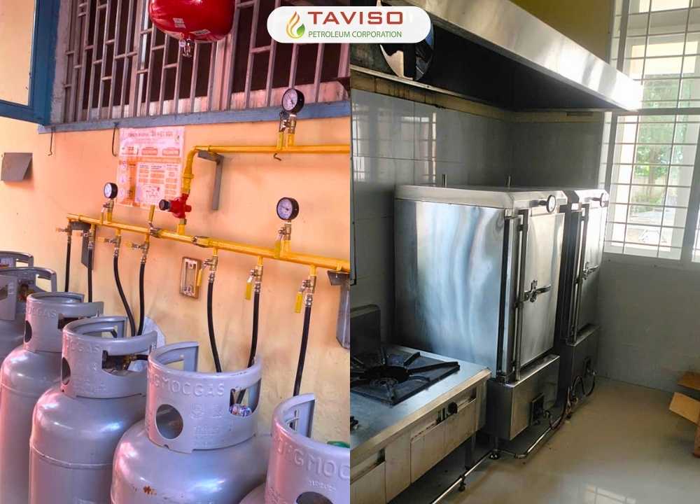 Tân Việt Sơn, TAVISO, gas bồn, gas công nghiệp, hệ thống gas bồn, hệ thống gas công nghiệp, gas trường học