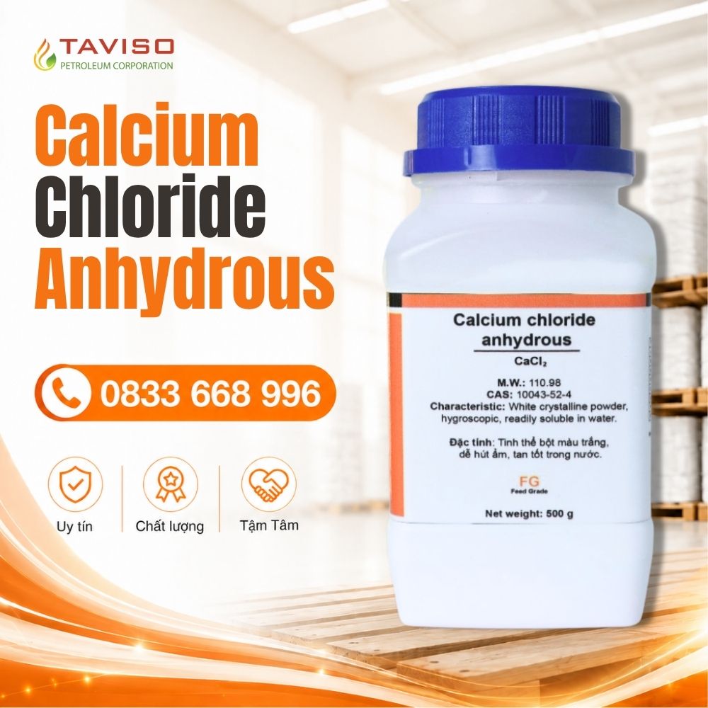 Calcium Chloride Anhydrous Canxi Clorua Khan - Calcium Chloride Anhydrous | Hóa Chất Làm Khô