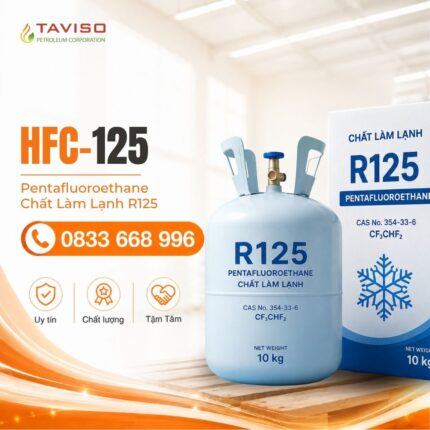 Hóa Chất R125, Pentafluoroethane, Môi Chất Lạnh Cho Hệ Thống Công Nghiệp