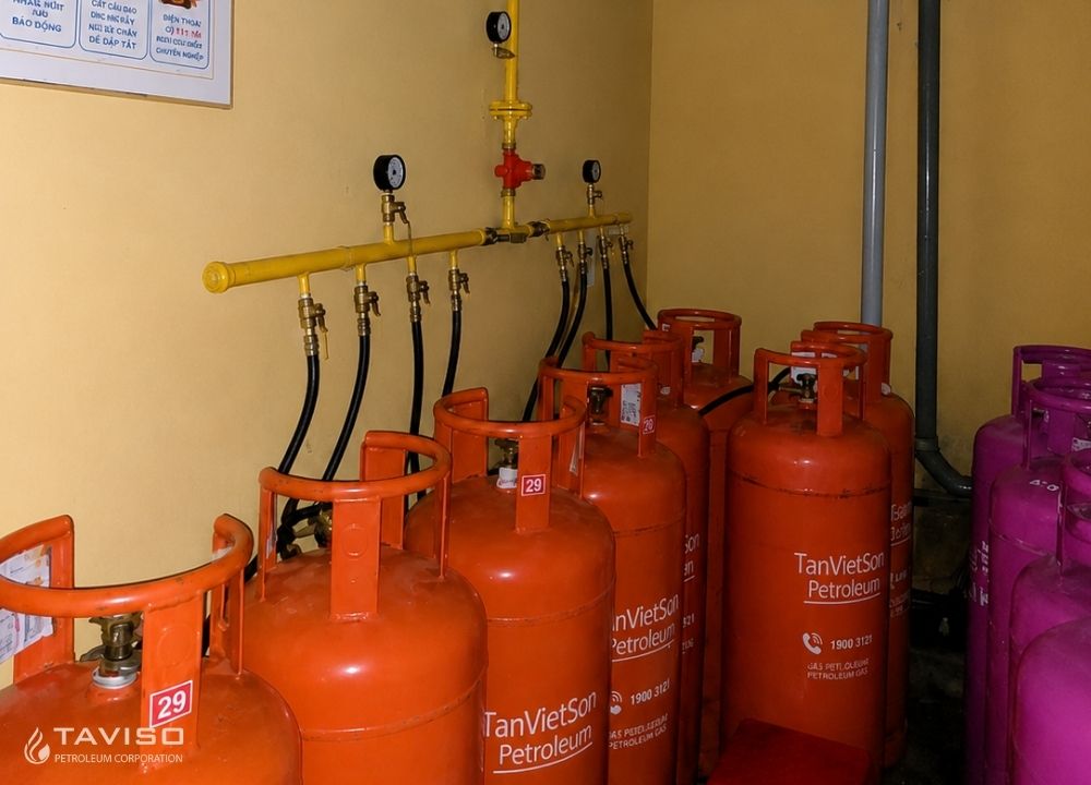 Tân Việt Sơn – đơn vị cung cấp gas với sản phẩm Taviso Petroleum, chuyên gas công nghiệp, LPG cho hộ gia đình và doanh nghiệp